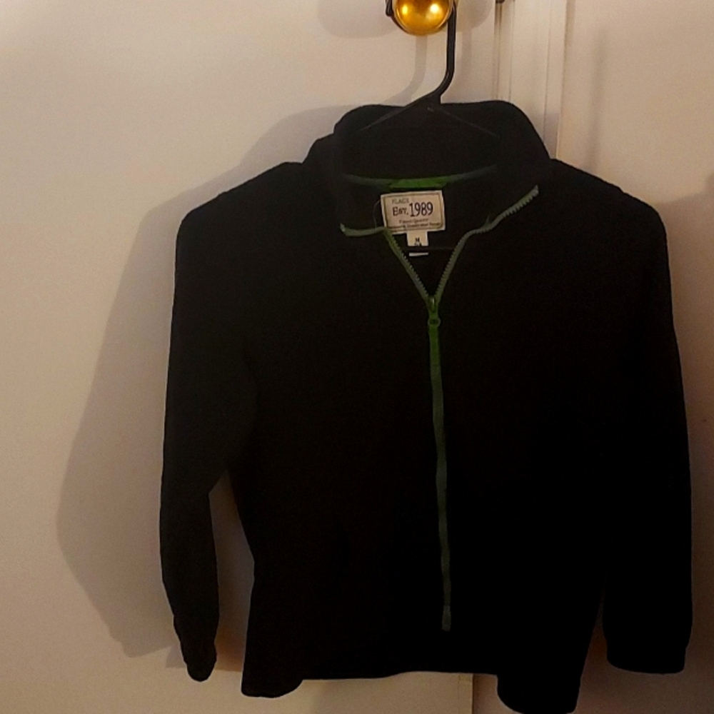 Childrens Place Boys Youth Medium Fleece Black